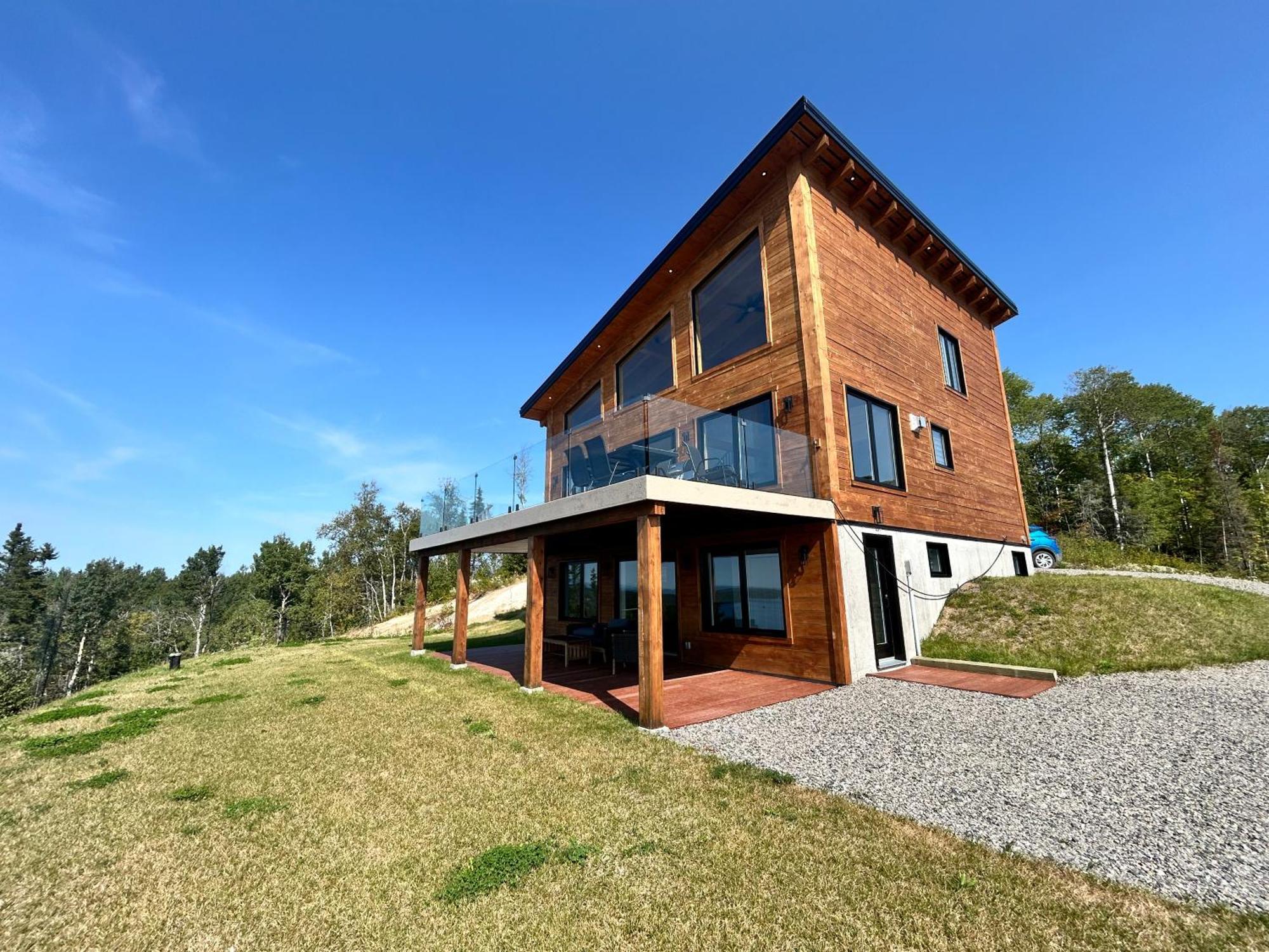 Chalets Domaine Otis Saint-Félix-d'Otis Exterior foto