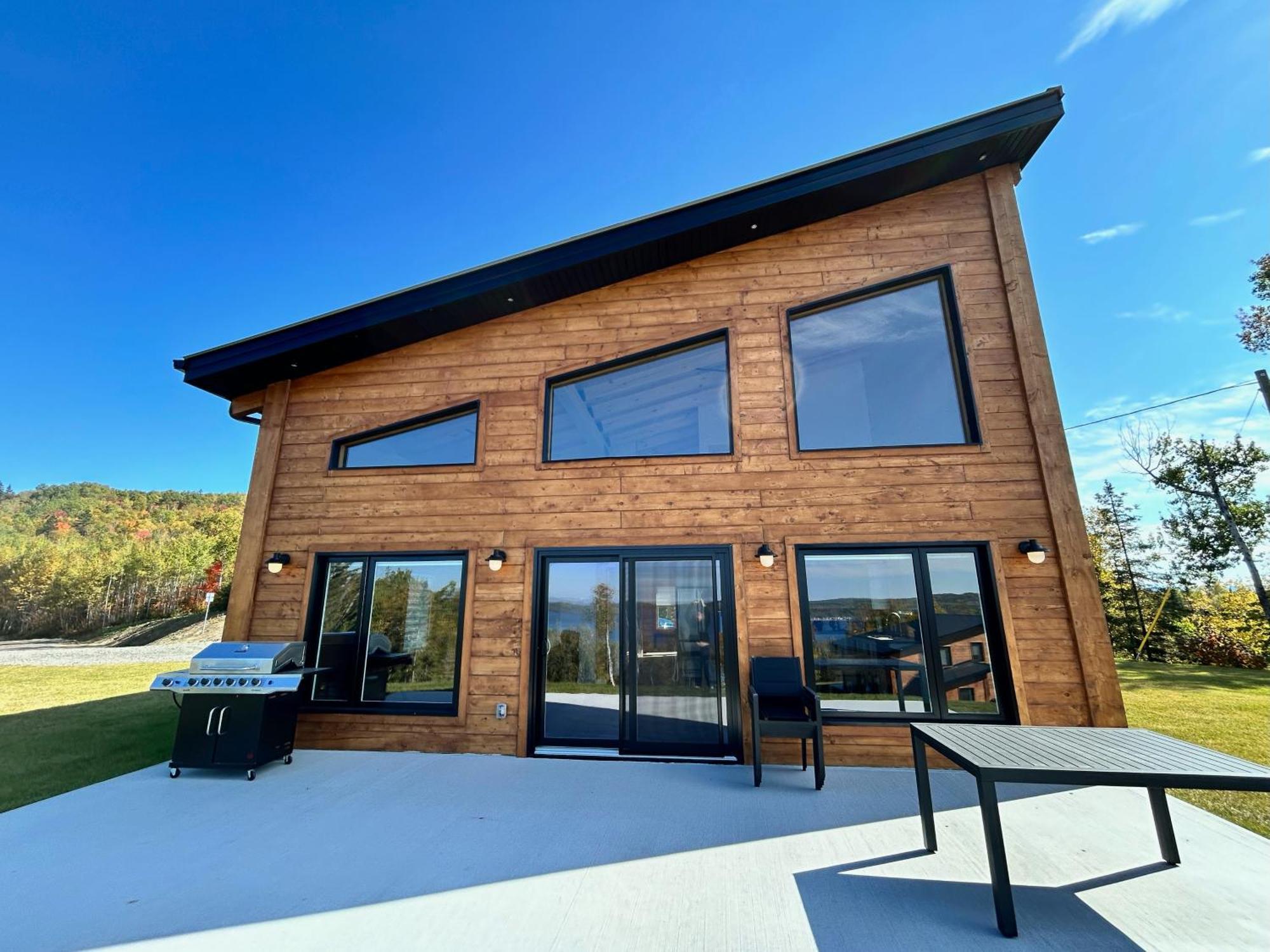 Chalets Domaine Otis Saint-Félix-d'Otis Exterior foto